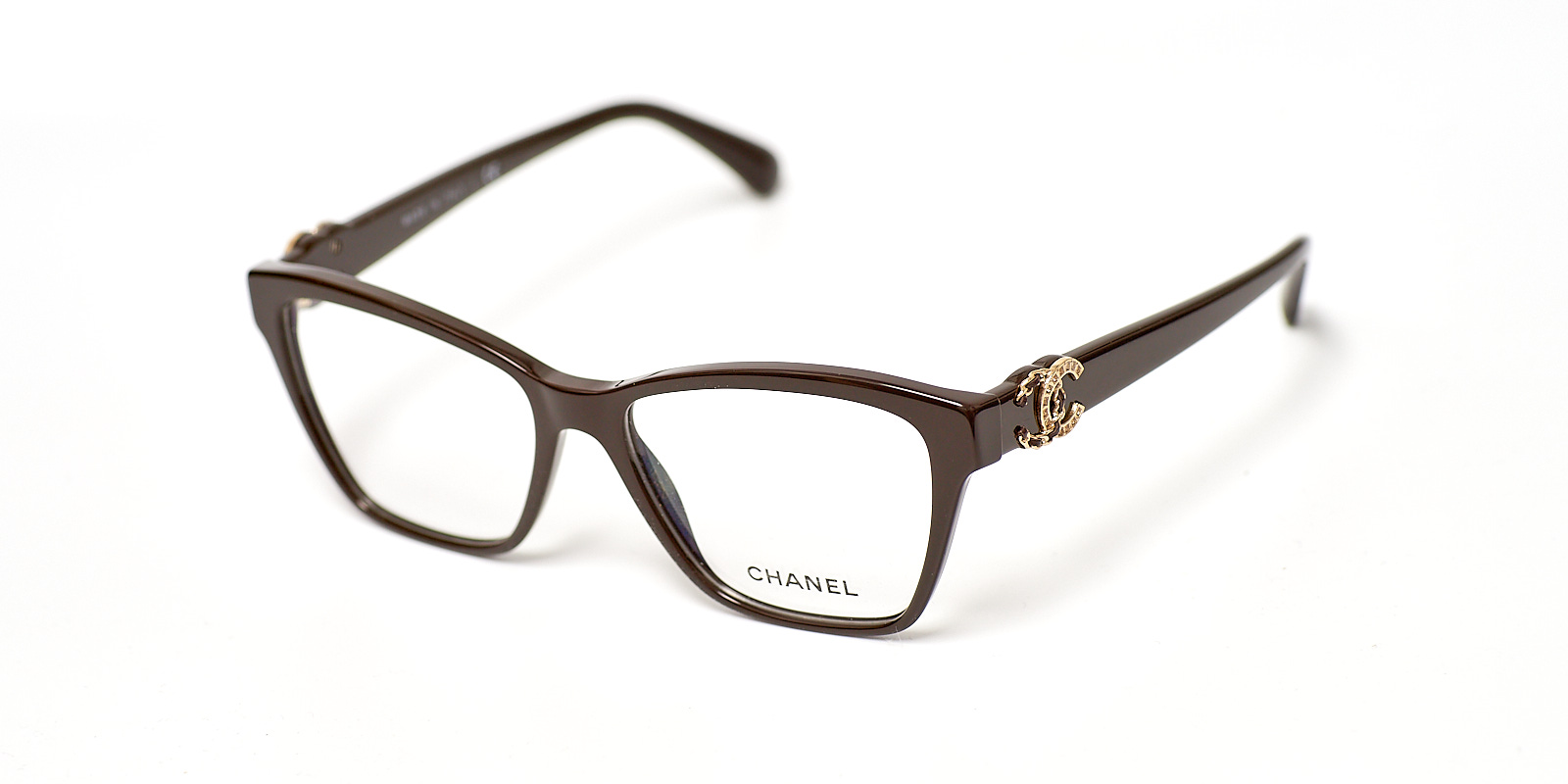 Shop CHANEL Cat Eye Eyeglasses (3420QB) by She'sshop