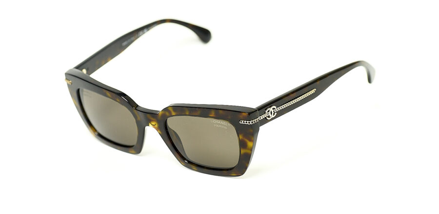 Chanel 5509 Sunglasses (Brown/Brown - Square - Women)
